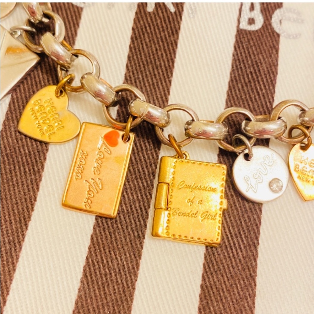 Henri Bendel Love Letters Charm Bracelet - Picture 3 of 16